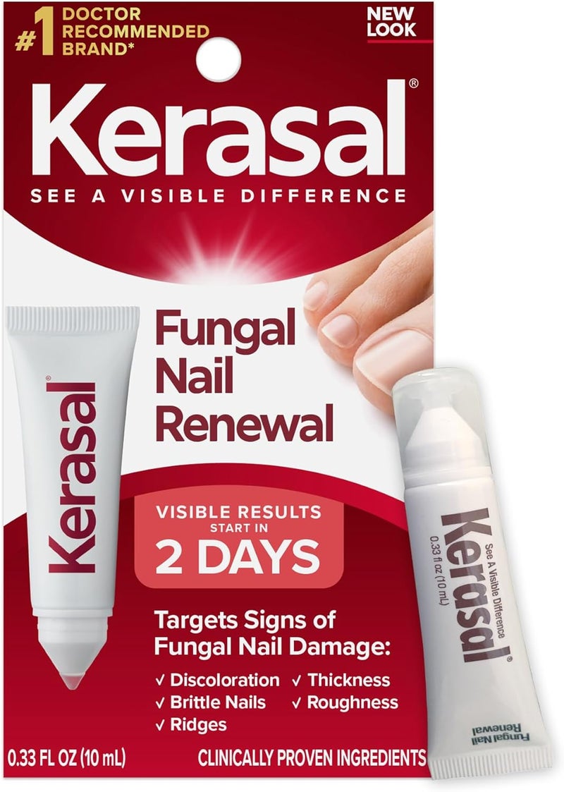 Kerasal Fungal Nail Renewal Treatment - 10ml for Visible Results in 2 Days - Image 1